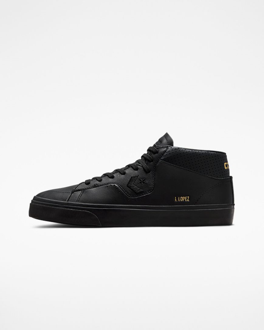 Pánské Skate Boty Converse CONS Louie Lopez Pro Mono Læder Černé | CZ TN31C29